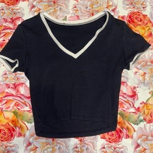 Navy Blue Top